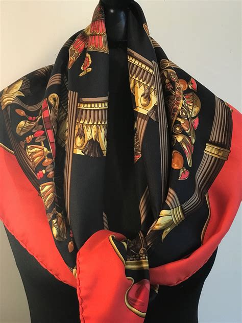 hermes scarf vintage price|vintage Hermes scarf price guide.